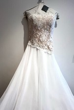 Wedding Dress NEW KLEINFELD Sz: 10-12 UK Bridal (US 8) by Rose Taft - RP $1,500