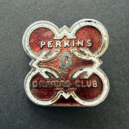 Perkins drivers club enamel - perkins,