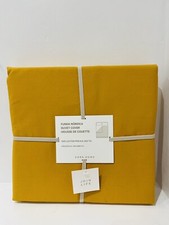 Zara duvet cover mustard
