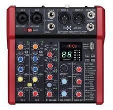 A28-DSP 6K Streaming Live Audio Mixer Mixing Console MP3 PC USB Interface DSP Effect