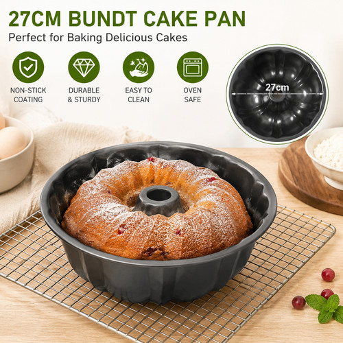 27cm fluted ring - 27cm, cake