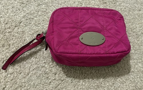 Mulberry pink quilted zipped - quilted,
