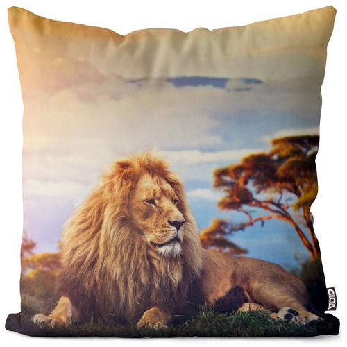Domestic cat tiger cushion - cat,