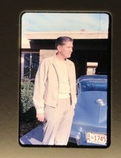 SLIDE 1960's Man Corvette