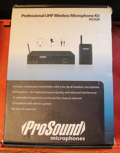 Prosound uhf wireless - prosound,