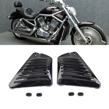 Airbox Neck Side Air Intake Cover Black Fit Harley V-Rod Muscle VRSCF 2009-2017