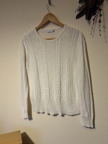Country casuals white knit - casuals,