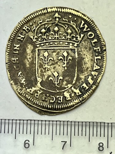 1612 jetton louis xiv - louis,