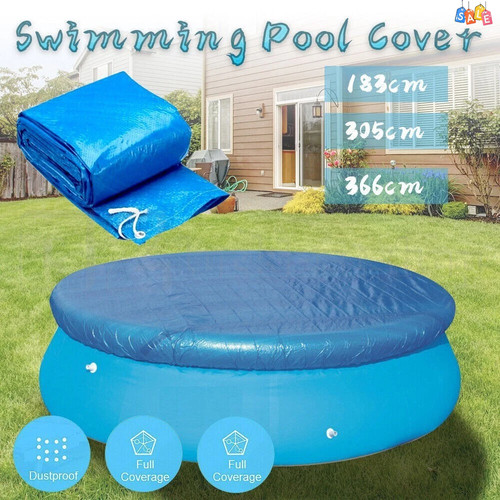 Round swimming pool cover - round,