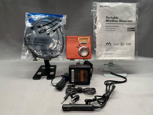 Sony netmd type red - netmd, red,
