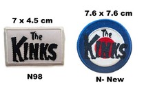The Kinks Rock band Badge Sew