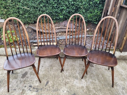Ercol quaker dining chairs 4 - ercol,