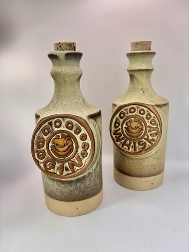 Vintage tremar pottery gin - pottery,