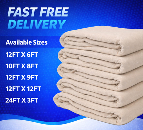 Cotton dust sheets - cotton,