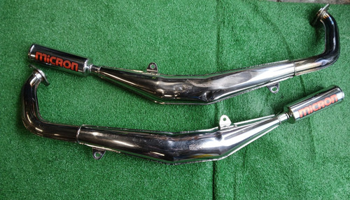 Suzuki gt250 micron exhaust - gt250,