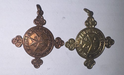 Pair vintage john - of, st