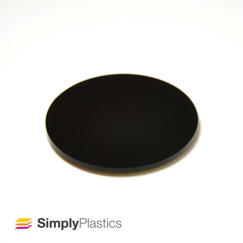 Perspex laser cut black - cut, 962