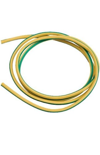 Pvc earth sleeving - green, &