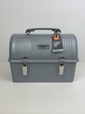 Stanley Classic Steel Lunch Box 10QT 9.4L Metal Lunchbox BPA Free Gray BOX ONLY