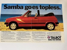Original Vintage 1982 Talbot