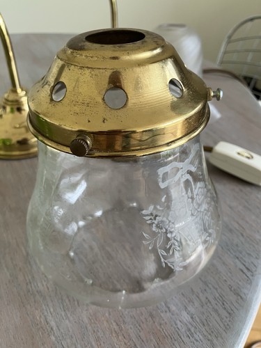 Lovely antique glass - antique, pendant
