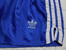 Adidas Nylon Sprinter Shiny Shorts Glanz Pants 216 Vintage 70'S D6