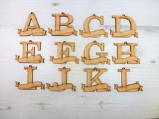 Baubles Wooden INITIAL LETTER
