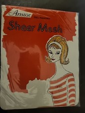 Aristoc Stockings size 8.5 Fully fashioned Sheer Mesh Allure 