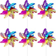 3/6Pcs Sparkly Rainbow