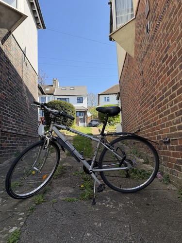 Apollo silver hybrid - apollo, bike