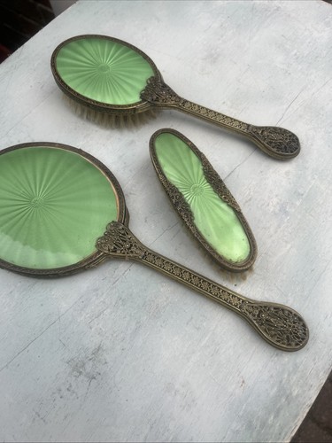 Art deco light - art, green