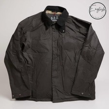 Barbour Crofton Wax Jacket Men’s XL Navy 