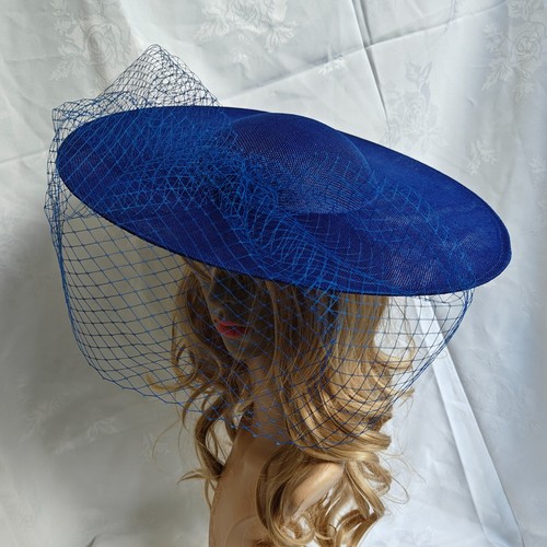 Royal blue veil veiling - royal,
