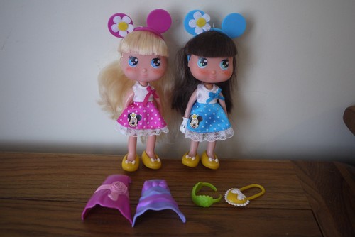 Disney famosa dolls blue - disney,