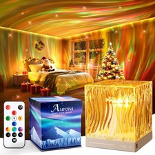 Sensory Lights Gifts for Girls Women, 18 Colors Bedside Lamps Northern Lights...
