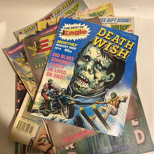 Vintage eagle comics - eagle, lot