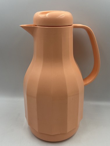 Retro peach coloured thermos - peach,
