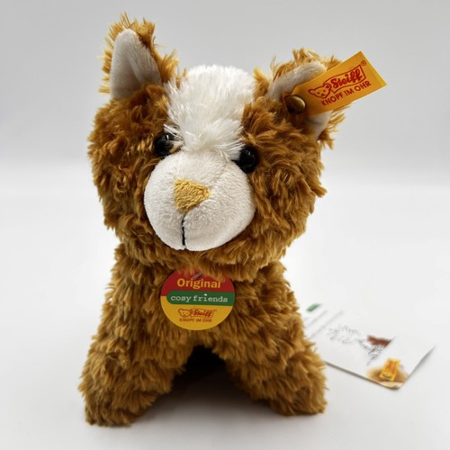 Steiff ginger cat kitty 077098 - cat,