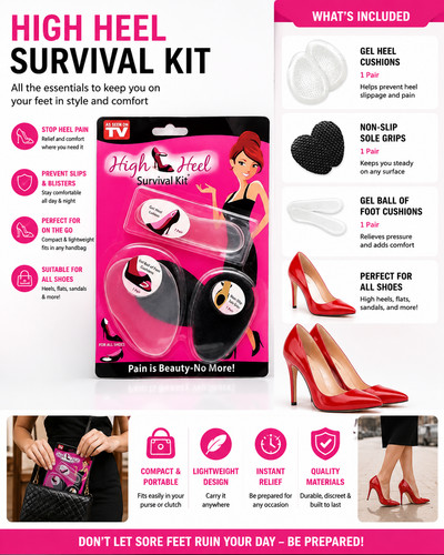 Gel heel grip - sole, cushion
