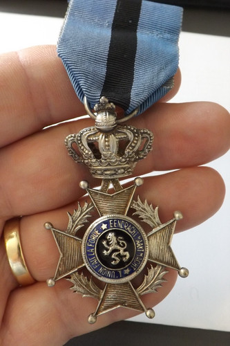 Belgium military medal - belgium,
