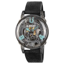 U-Boat 3352 U-65 44MM Turquoise SS Watch