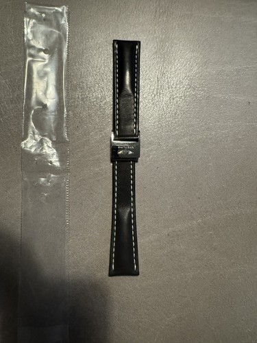 Genuine breitling 24mm black - 24mm,