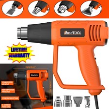 2000W Power Heat Gun Hot Air Wind Blower Dual Temperature + 4 Nozzles Heater gun