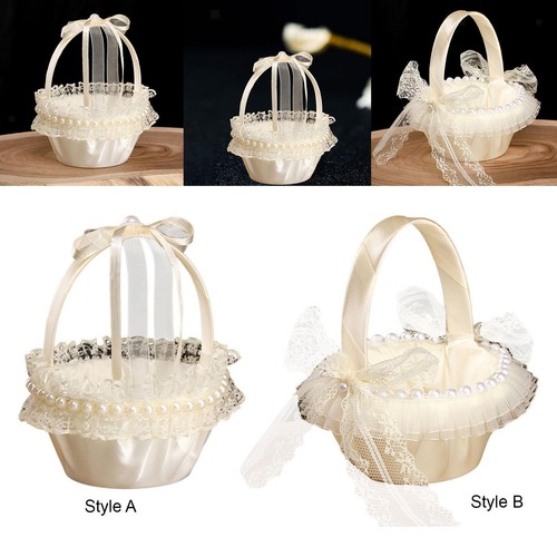 Wedding flower girl basket - wedding,
