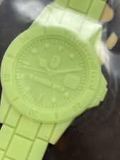 A Bathing APE - BAPEX Silicon Watch Bracelet - Green - New in original Bape Bag