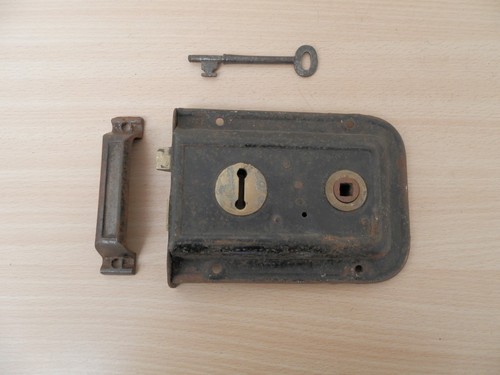 Vintage 1930 rim lock - 1930's,