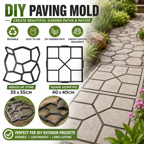 Path maker concrete - path, diy