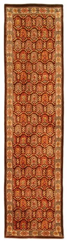 3x12 antique axminster runner - 3x12,