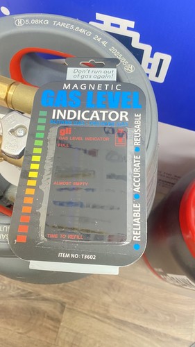 Magnetic gas bottle level - bottle,