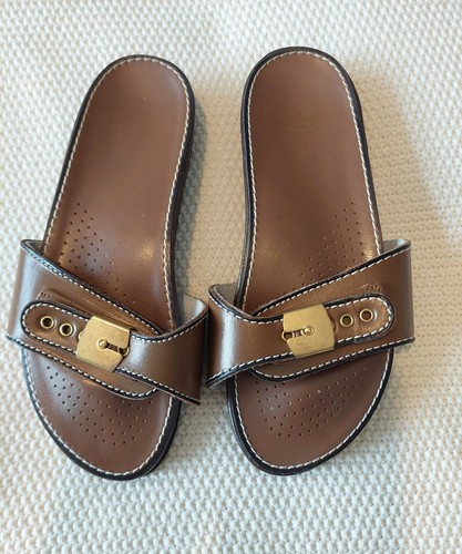 Vintage scholls buckle brown - buckle,